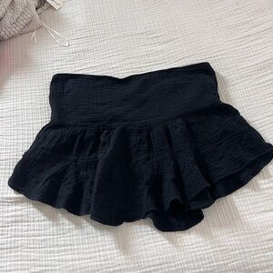 Black Textured tube top